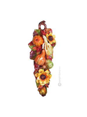 AUTOMNE Décoration artistique à suspendre en céramique