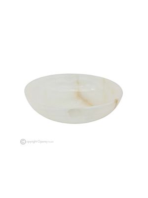 Bol, marbre iris onyx, pièce maîtresse décorative, fait main en Italie, pierre authentique.