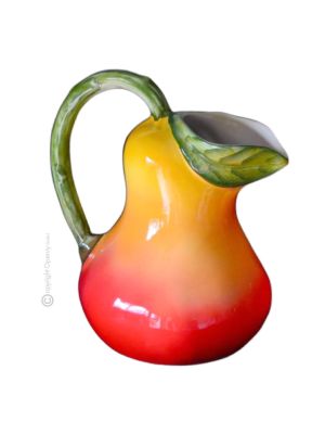 POIRE CRUCHE Carafe carafe créations originales en céramique artistique Made in Italy