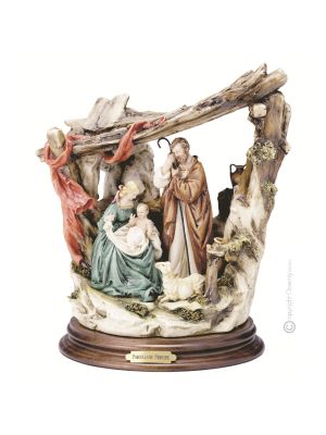 PETITE CRÈCHE Crèche Capodimonte figurine en porcelaine faite à la main Made in Italy