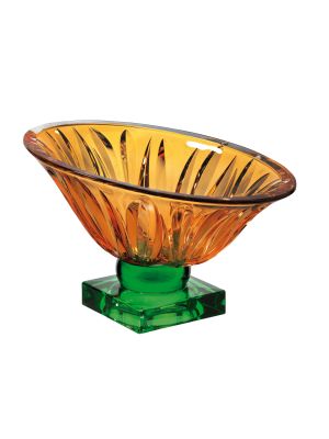 FEU Authentique pièce maîtresse décorative moderne peinte à la main en verre de qualité supérieure.