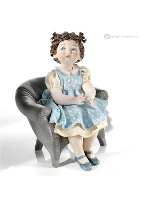 PIERINA - Capodimonte, figurine fabriquée à la main en porcelaine exclusive.