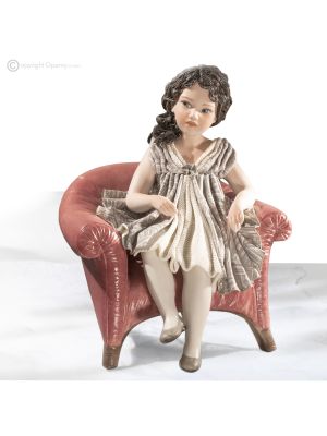 ROBERTA - Poupée en porcelaine de Capodimonte, icône d'élégance et de classe.