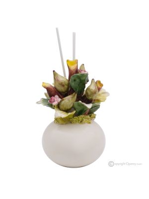 PERE – Désodorisant, diffuseur d'ambiance, céramique Capodimonte, fait main