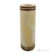 LAMPE en marbre travertin onyx, réalisée en pierre naturelle, pure et authentique, faite à la main.