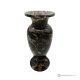 VASE, amphore en authentique marbre noir Michel-Ange, fait main, design classique.