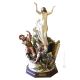 LA RÉSURRECTION Statue Figurine en porcelaine de Capodimonte faite à la main en Italie