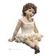 ALBERTINE - Statuette Capodimonte, danseuse classe, art en porcelaine fine.