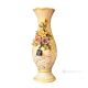 VASE en céramique artistique de style baroque avec détails en or 24 carats Fabriqué en Italie