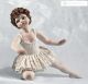 BABETTE - Statuette Capodimonte, danseuse romantique, un chef d'oeuvre en porcelaine.