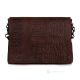 SHAKESPEAREIKU Sac bandoulière ou sac bandoulière pour homme en véritable cuir marron artisanal