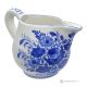BROCCA, carafe à décanter, en céramique artisanale de Castelli, réalisée et décorée à la main.
