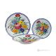 FIORACCIO PLATES Collection de services de vaisselle en céramique Castelli, peints à la main, Made in Italy