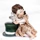 MARGHERITA - Poupée d'art italienne, réalisée en porcelaine fine.