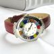 MONTRE-BRACELET ÉTOILE avec authentique verre de Murano fait à la main Murrine Made in Italy