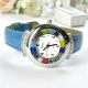 MONTRE-BRACELET ÉTOILE avec authentique verre de Murano fait à la main Murrine Made in Italy