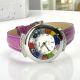 MONTRE-BRACELET ÉTOILE avec authentique verre de Murano fait à la main Murrine Made in Italy