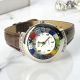 MONTRE-BRACELET ÉTOILE avec authentique verre de Murano fait à la main Murrine Made in Italy