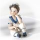 REMO - Statuette du marin Capodimonte, art et raffinement en porcelaine exclusive.