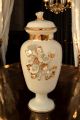VASE en céramique artistique de style baroque avec détails en or 24 carats Fabriqué en Italie