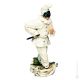 PULCINELLA Statue Figurine Capodimonte Porcelaine Faite à la Main Fabriqué en Italie