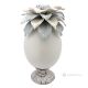 ŒUF DE MARBRE – Décoration de centre de table, porcelaine de Capodimonte faite à la main