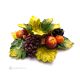 BOUGIE RAISIN – Décoration de centre de table, céramique de Capodimonte, fait main