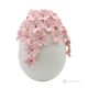 EGG – Centre de table décoration petites fleurs, céramique fine de Capodimonte