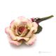 ROSE – Fleur suspendue en porcelaine de Capodimonte, faite à la main, de haute qualité