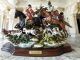 Chasse au renard, figurine en porcelaine de Capodimonte, édition limitée à 500 pièces, numéro 472