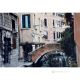 MÉANDRES VÉNITIENS Peinture sur toile de Massimo Scarpa avec technique à l'encaustique